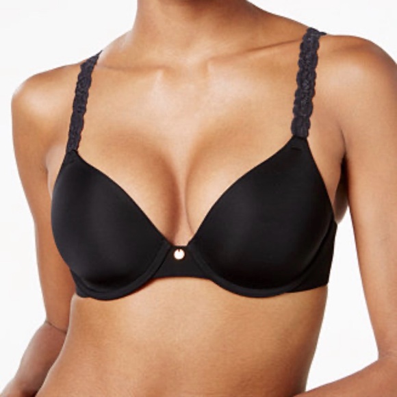 Natori Women's Pure Luxe Custom Coverage Contour Underwire Bra 732080 Size 34D - Picture 2 of 8